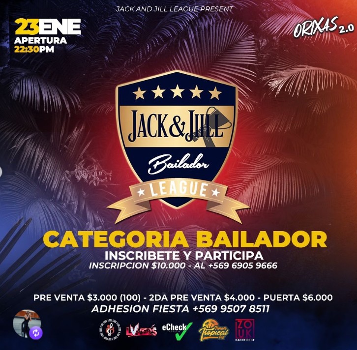 JACK AND JILL CLASIFICATORIA BAILADOR