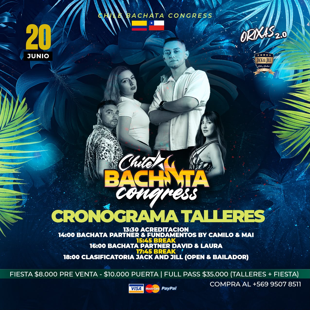 Chile Bachata Congress 20 Junio