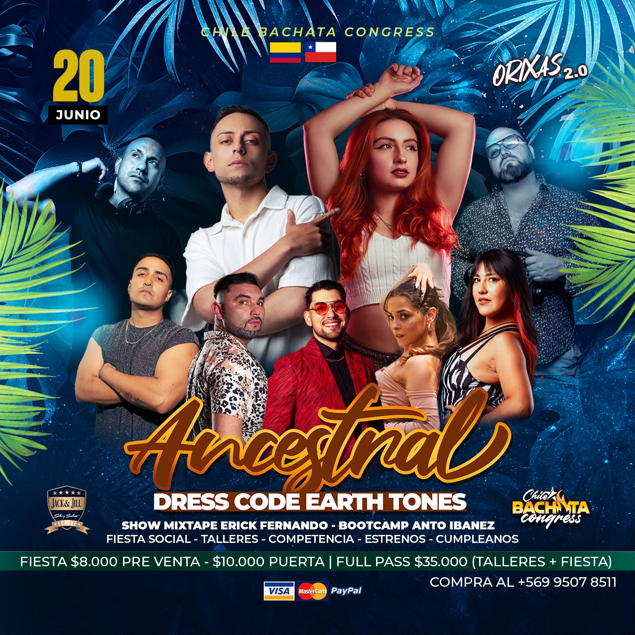 Ancestral Chile Bachata Congress 20 Junio